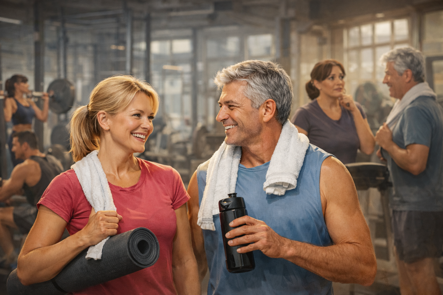 Superando a Falta de Confiança: Um Guia para Pessoas com mais de 40 Anos Frequentarem Academias