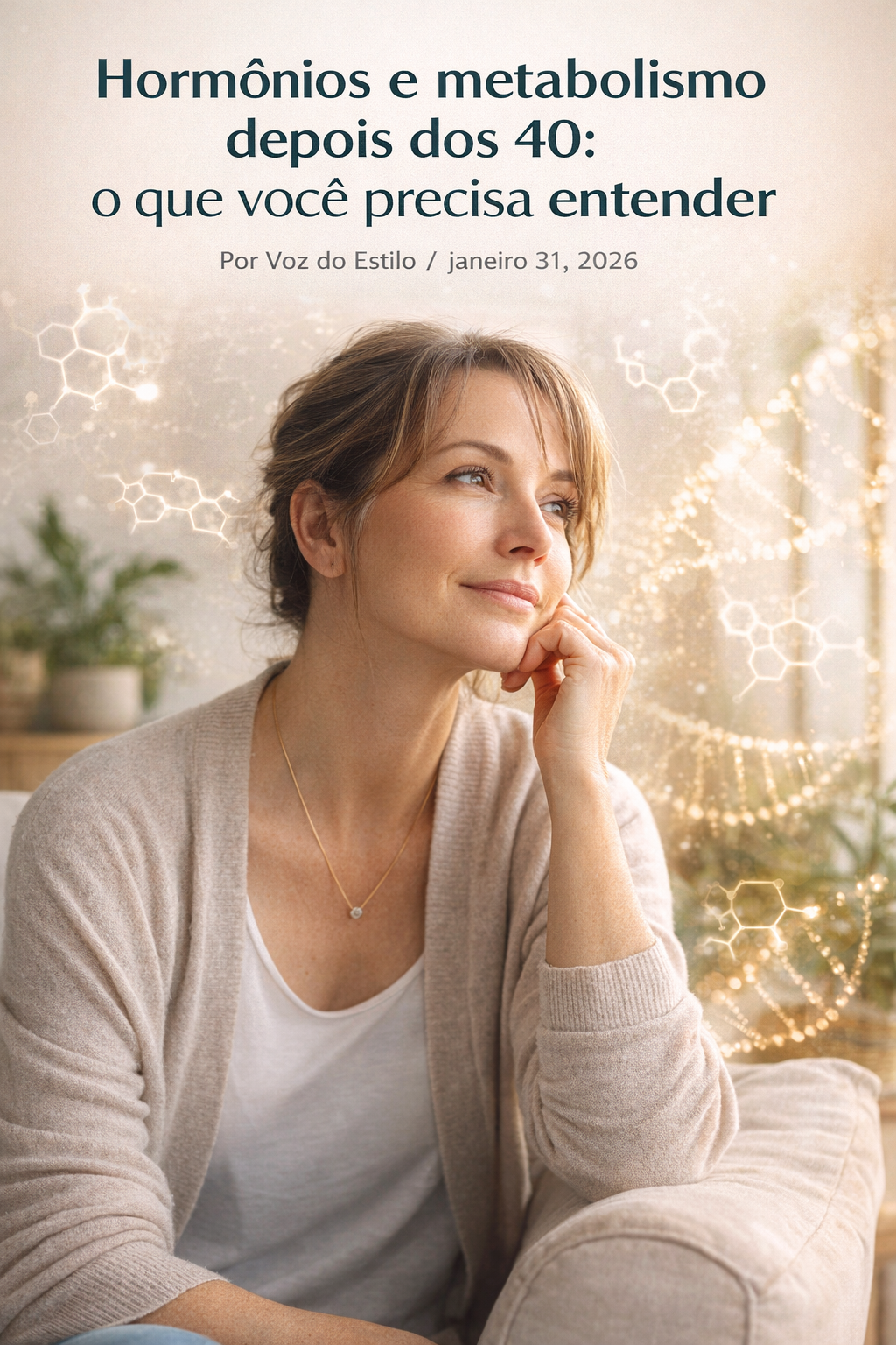 Hormônios e metabolismo depois dos 40: o que você precisa entender